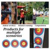 NBEADS Targets Paper, Archery Target Practice Accessories, 3 Spot Archery