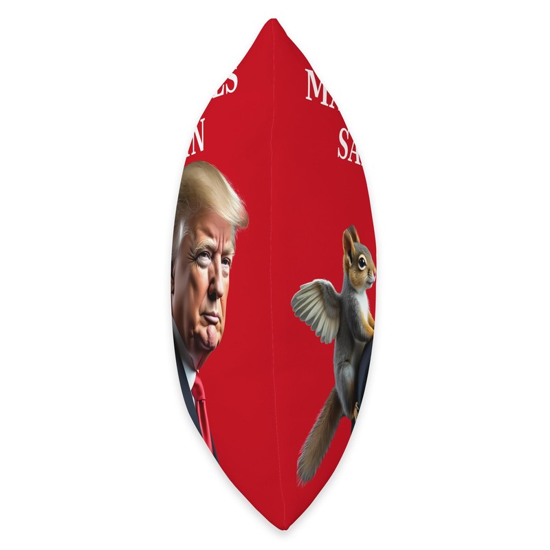 Make Squirrels Safe Again Peanut The Squirrel P'Nut Trump Throw