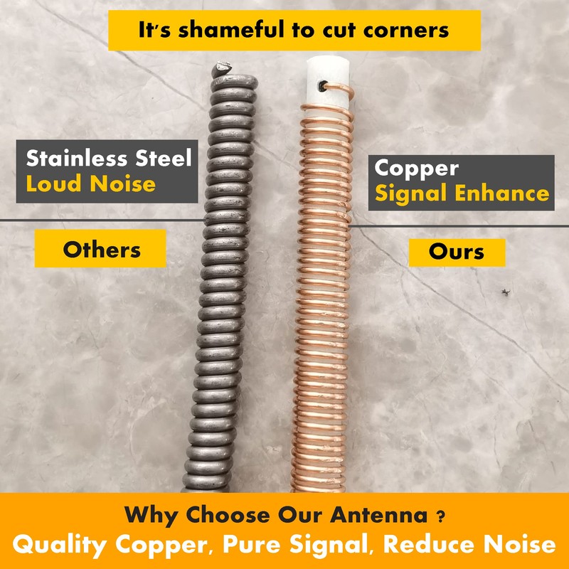 6 3/4 Inch Short Antenna for Nissan Frontier (2005-2019), Nissan