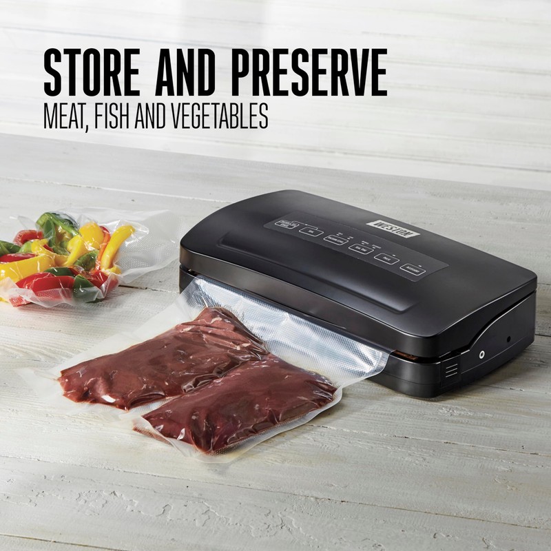 Weston Brands Vacuum Sealer Machine for Food Preservation & Sous