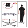 Kaleurrier Chair Stool Base,Office Chair Replacement Parts,Reinforced Sturdy Aluminum 5