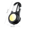 COB Mini Flashlight Bright Portable Rechargeable Keychain Flashlight with Bracket