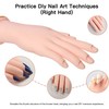 Practice Model Hand Nail Art Trainer Hand Fake Hand for