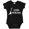 Future Metalhead Funny Baby Bodysuit Infant (Black, Newborn)