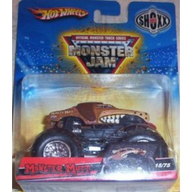 2009 Hot Wheels Monster Jam *Shoxx* #15/75 Monster Mutt 1:64 Collectible Car