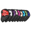 9PCS Golf Club Head Covers Waterproof PU Numbered Golf Club