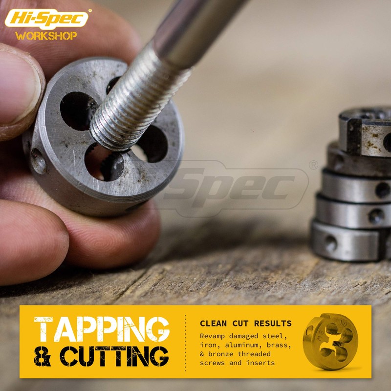 Hi-Spec 20pc Metric Tap & Die Set. Complete M3 to