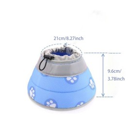 Dinghaole New Cat Cone Collar, Pet Cat Anti Lick Collar, Cat Anti Bite Head Cover, Cat Neck Cover, Cat Head Cover, Pet Supplies