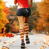 LUKBERA 6 Pcs Thanksgiving Turkey Trot Costume Set - 3