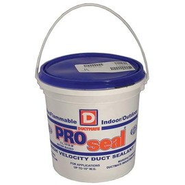 Low VOC Duct Sealant, 1 gal, Gray