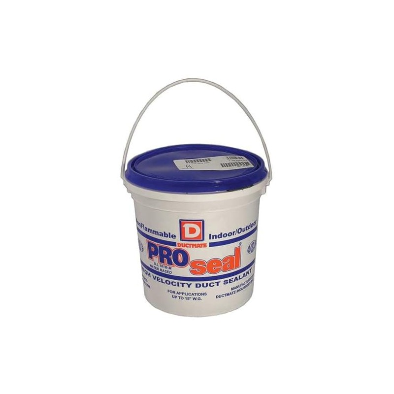 Low VOC Duct Sealant, 1 gal, Gray