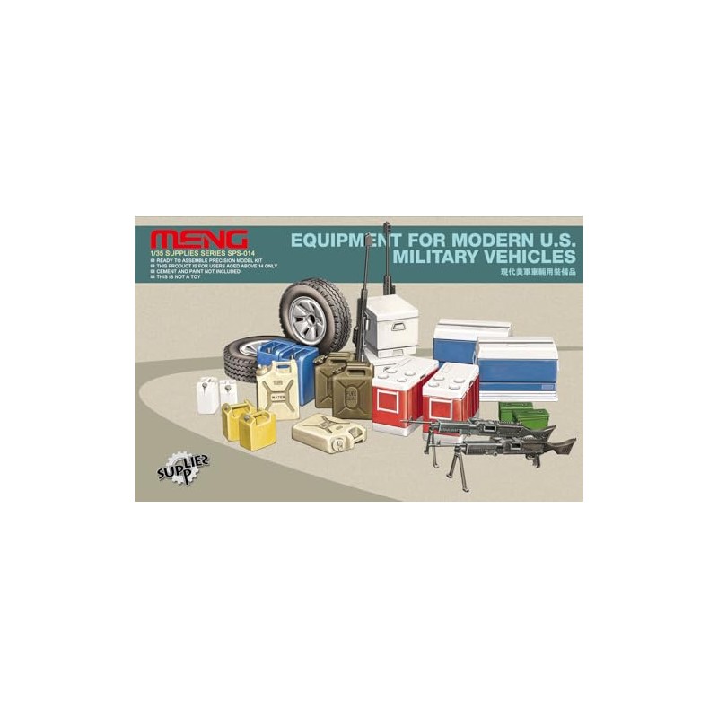 Meng Equipment for Modern U.S. Military Vehicles