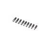 Barnwell Set of 9 Flat Slotted Head Screwdriver Bits 3mm