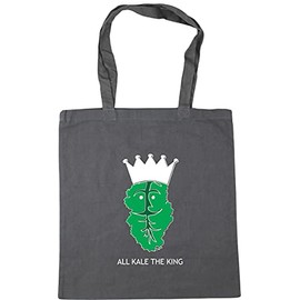 Hippowarehouse All Kale The King Tote Shopping Gym Beach Bag 42cm x38cm, 10 litres