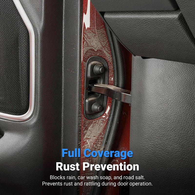 CZmenghe Door Hinge Cover Trim Compatible with 2019-2026 Dodge RAM