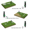 RESTMO Above Ground Sprinkler System,Irrigation Sprinklers for Yard,Green