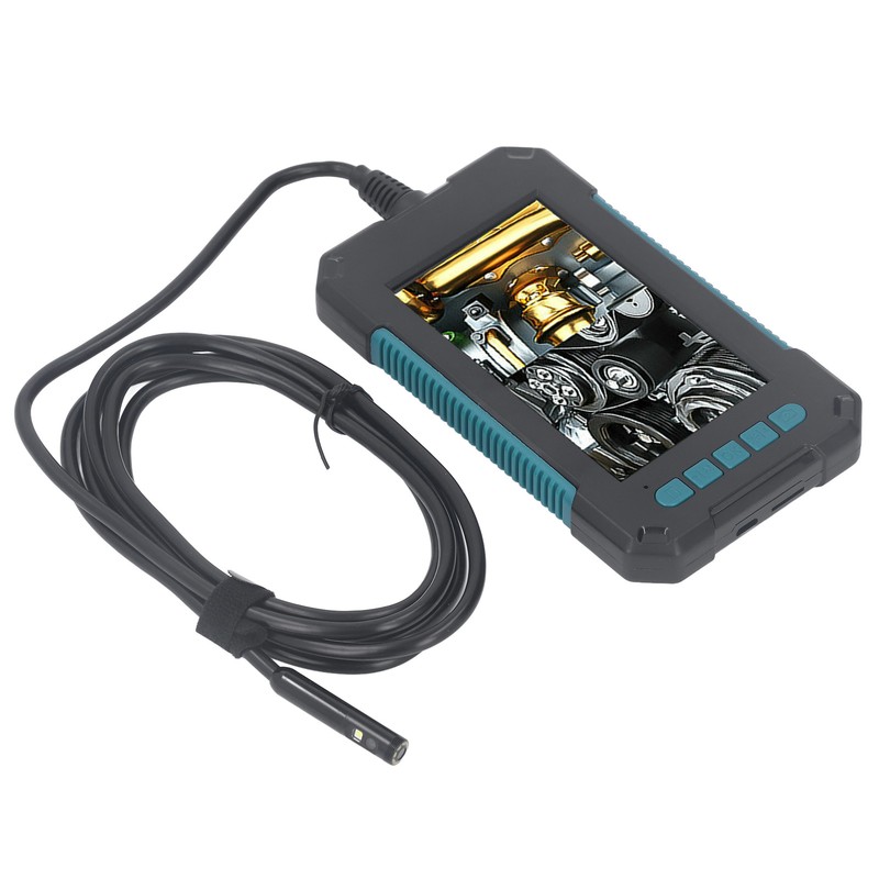 4.3in Industrial Endoscope Dual Lens 1080P 8mm Handheld Inspection Camera