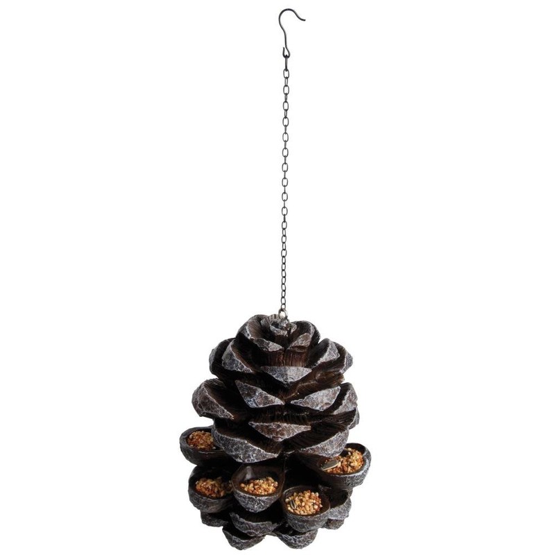 Esschert Design FB176 Pinecone Bird Feeder 7.5" dia.