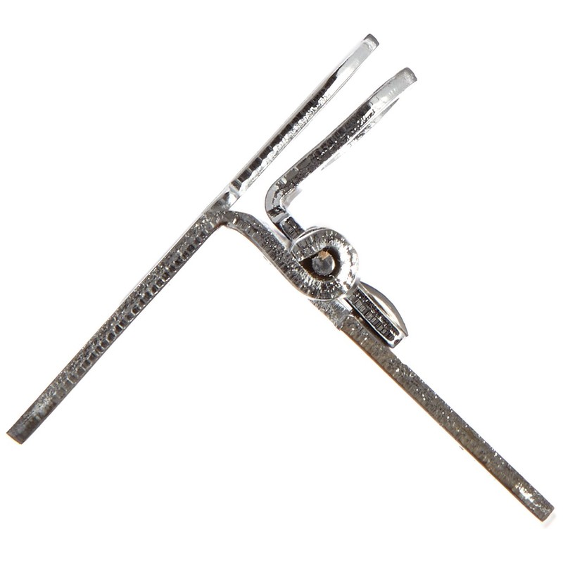 Durham Steel Locking Hinge for Small Slide Racks, 313, 1-7/16"