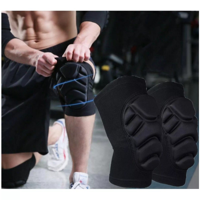 JM 1 Par Rodillera Elastica De Compresion Gym Correr Crossfit