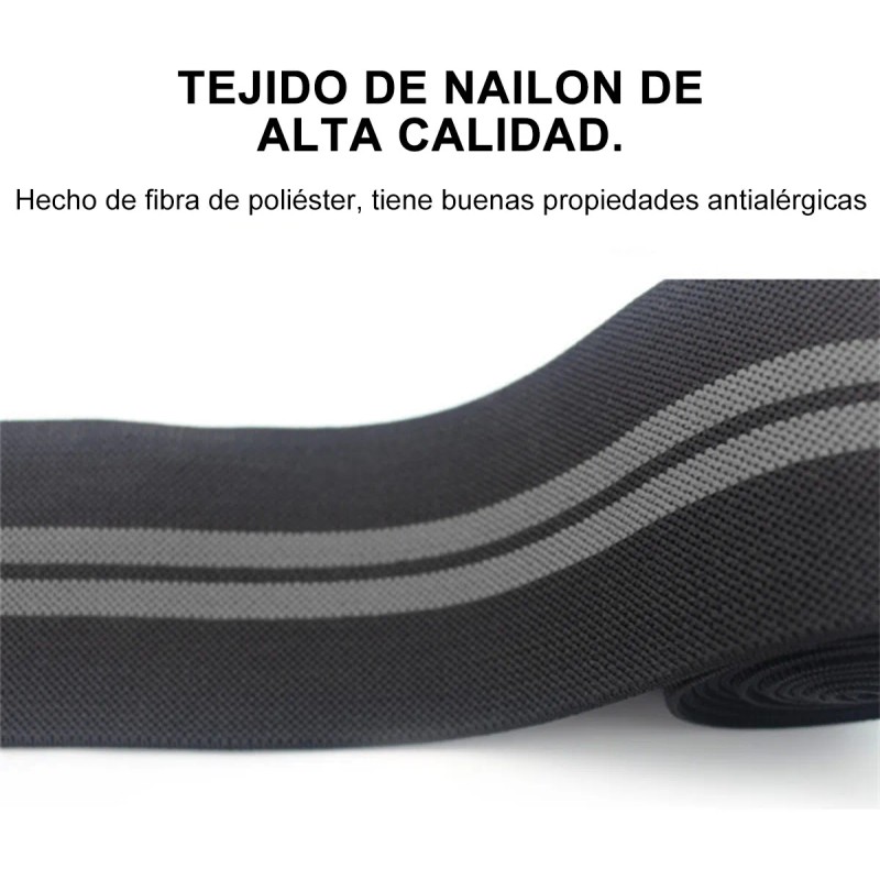 1 Par Vendas Para Rodilla Knee Wraps Elastica Rodilleras Gym