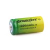 SKYWOLFEYE 10pcs SKYWOLFEYE 16340 RCR123A 3.7V 1800mAh Rechargeable Battery For