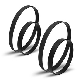 JEDELEOS Replacement Belt Set for Hoover Whole House Rewind Pet Vacuum UH71255 UH71250 UH71251 UH71215 UH70205 UH71230 and UH71350V Series, Replace Parts AH20080 and AH20065 (2-Set)