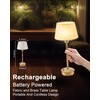 UMEXUS Cordless Lamp Rechargeable Table Lamps, 5000mAh Battery Operated Lights,
