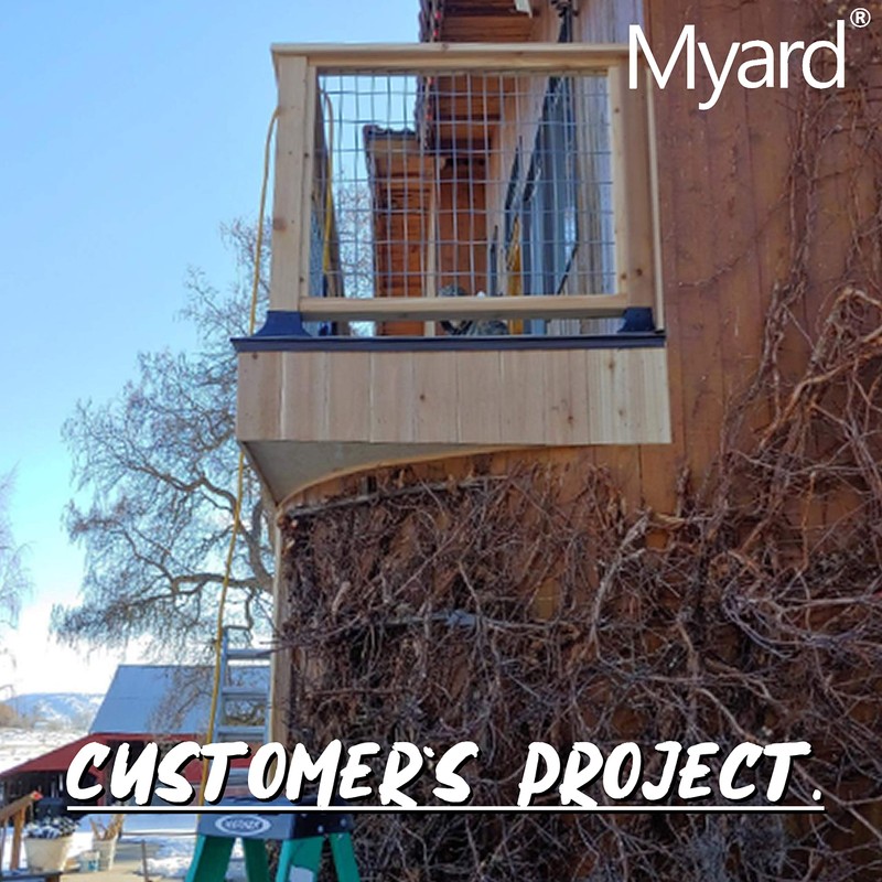 Myard PNP114040 4x4 Post Base Cover (Actual 3.5x3.5 Inches) Post