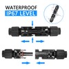 YAODHAOD Solar Plugs, 5 Pairs 1000V 30A Male/Female Solar Adapter