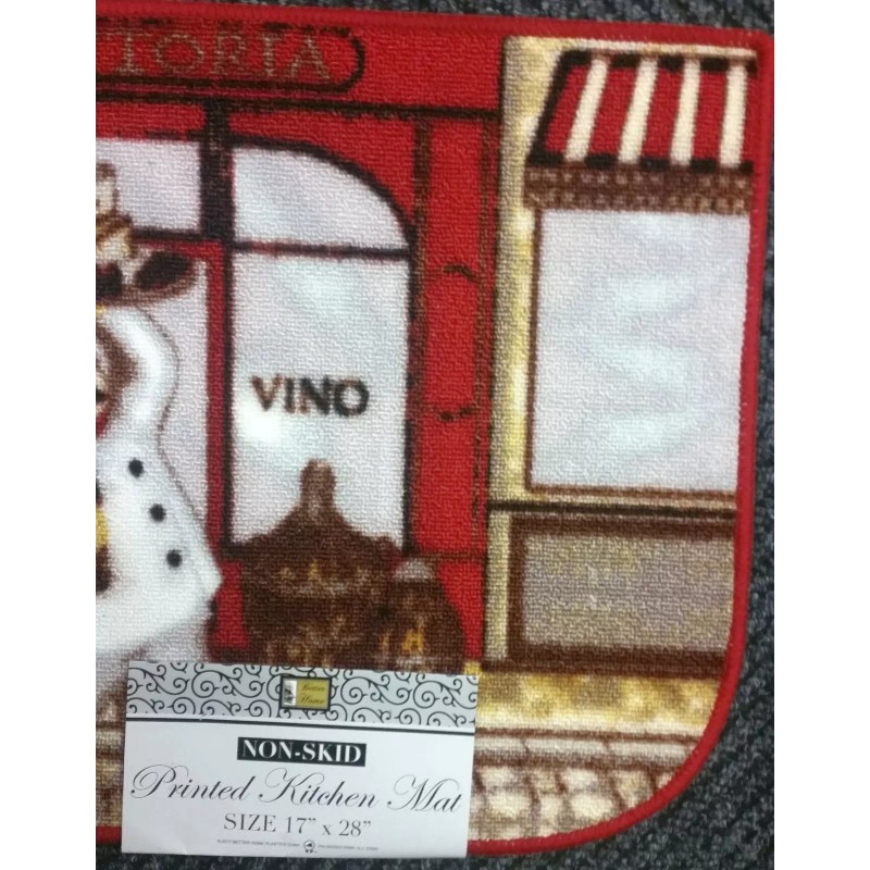 Better Home PRINTED NYLON RUG (nonskid back) (17" x 28")