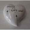 Casablanca Money Box Dandelion Heart Shape, Core