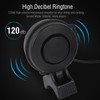 Waterproof Bicycle Horn USB Rechargeable Bike Ring Bell for 22‑31.8mm