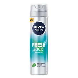 NIVEA Shaving Gel 200 ml Fresh Kick (Pack of 3)