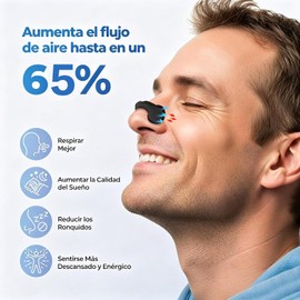 120 Tiras Nasales Antironquido para Respirar Mejor y 4 Dilatadores Nasales Dilatadores de Nariz para Previene Ronquidos, Alivia Congestión Nasal y Mejora el Sueño Profundo, Ideal para Dormir y Viajes