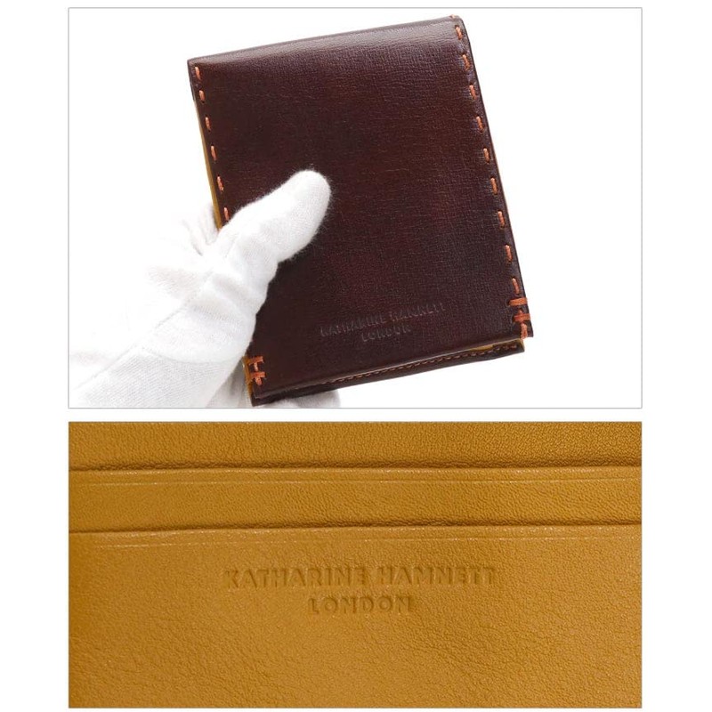 Catherine Hamnet London Bifold Wallet, Color Tailored 2, Made in
