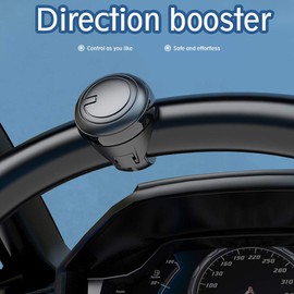 QOTSTEOS Steering Wheel Spinner, Spinner Knob Steering Wheel, Universal Fit Driving Helper Turning 360 Degree Station Booster Hand Control Power Handle for Vehicles Driving Helper Booster