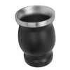 8oz Gourd Tea Cup Double Wall Stainless Steel with Spoon