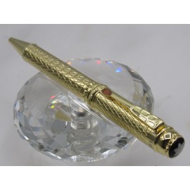 Unbranded GREAT WRITERS BURGESS LUXURY SERIES ENGRAVED GOLD TWIST BALL POINT