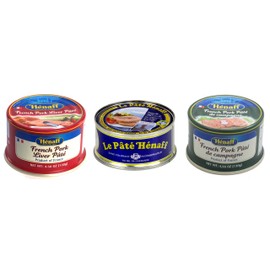 From France Henaff Mix Pates and Rillette 3 Types of Different Tastes