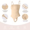 SheBuddy Women's Strapless Shapewear Thong Bodysuit Tummy Control Seamless Sculpted