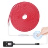 HEGEHE Dimmable LED Neon Light Strip Kit, 5m Red Neon