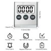 ZENWORYS 2pcs Kitchen Timer Digital Timer Kitchen Timer Stopwatch Digital