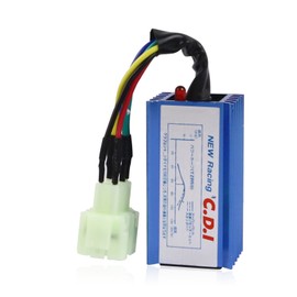 FLYPIG High Performance GY6 6 Pin AC Racing CDI Box for 125cc 150cc 139QMB 152QMI 157QMJ Chinese Scooter Moped Go Kart ATV Quads Dirt Bike Compatible with XR50 XR70 CRF50 CRF70 150cc