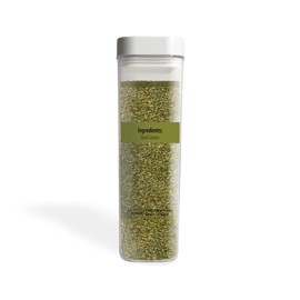 Minimalist Basil Leaves (6.4 oz) Cut & Sifted Cooking Herb, Aromatic, Reusable Packaging