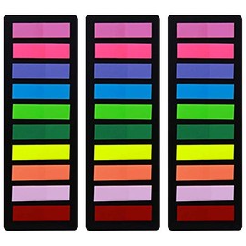 Page Markers Sticky Index Tabs, Arrow Flag Tabs Colored Sticky Notes for Page Marker Bookmarks [10 Primary Colors, 600 Pieces] Sticks Securely, Removes Cleanly