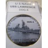US NAVY - USS LAWRENCE (DDG-4) Challenge Coin