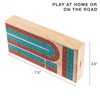 Brybelly Cribbage Board Game Set - Traditional Wooden Board Game,