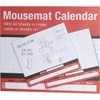 2x Mousemat Calendar Weekly Desk Planner Pad, 60 Sheets, Week-to-View