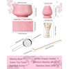 ZENS Matcha Set Pink, Japanese Matcha Tea Ceremony Kit, 6pcs